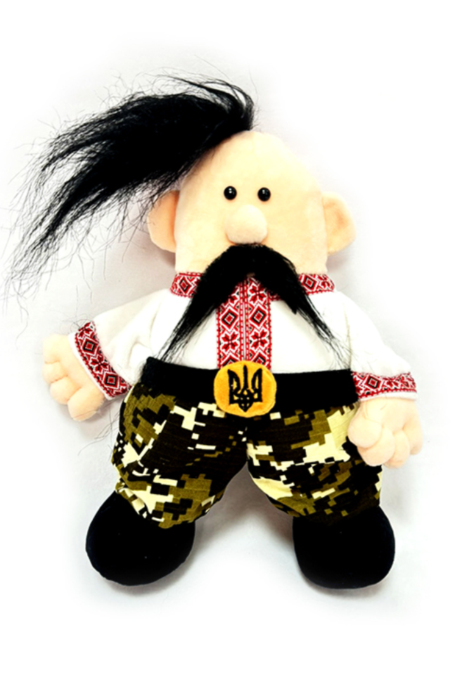 Ukrainian soft plush toy "Kozak"