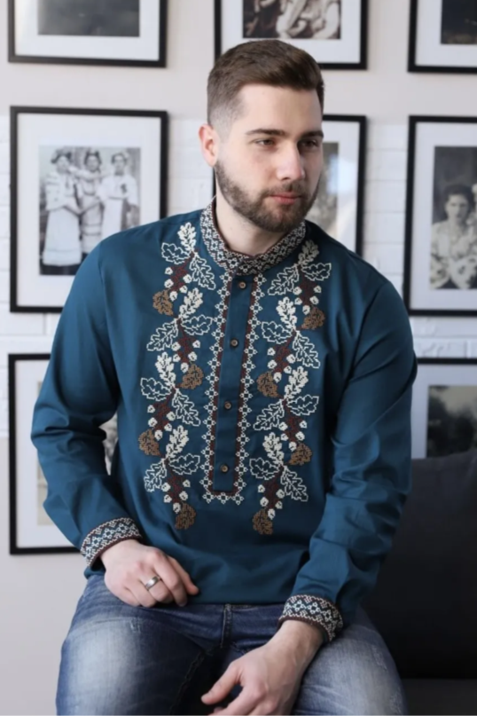 Ukrainian Men's Vyshyvanka "Might"