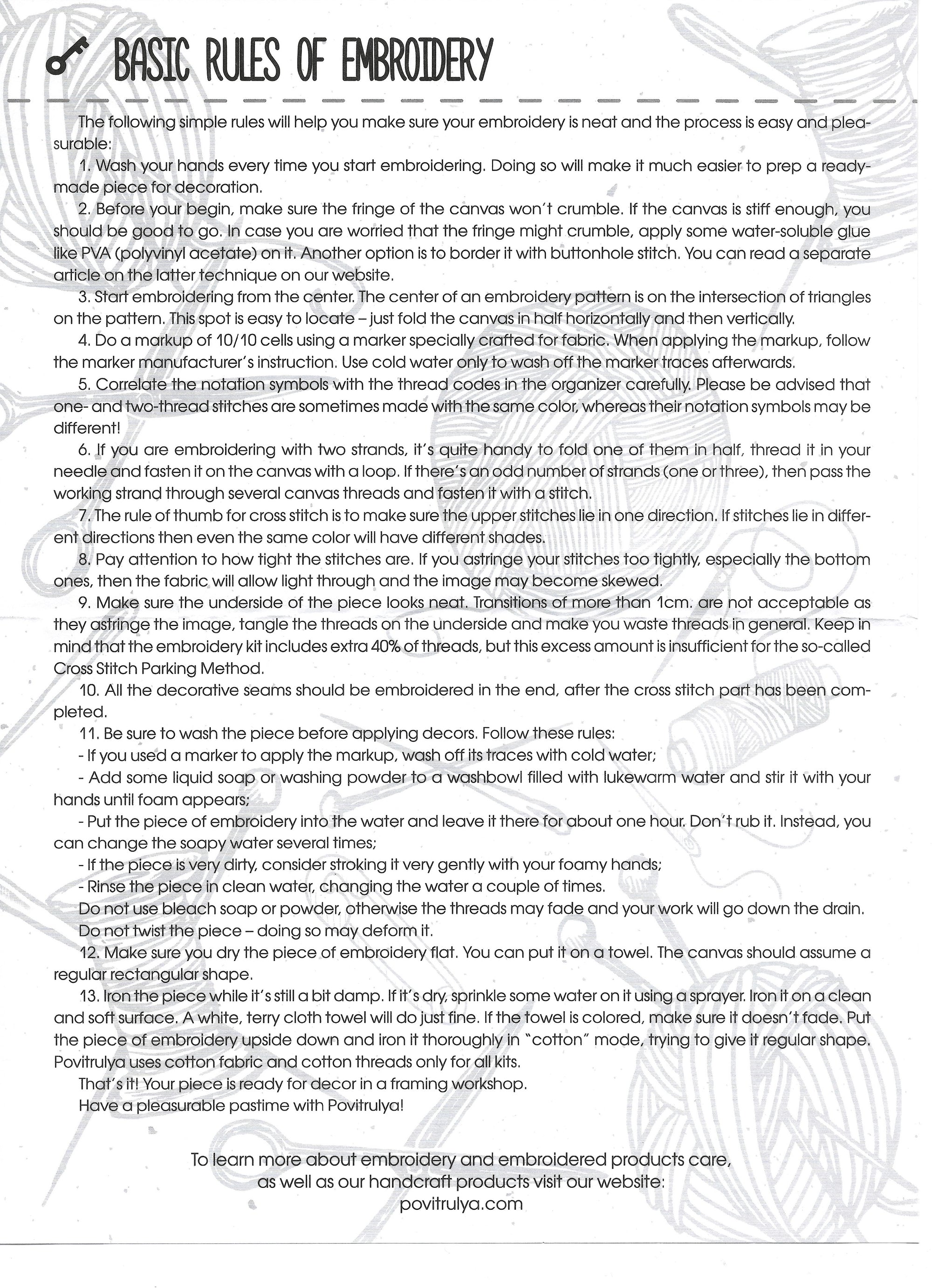 Embroidery kit "Cossack Mamai"